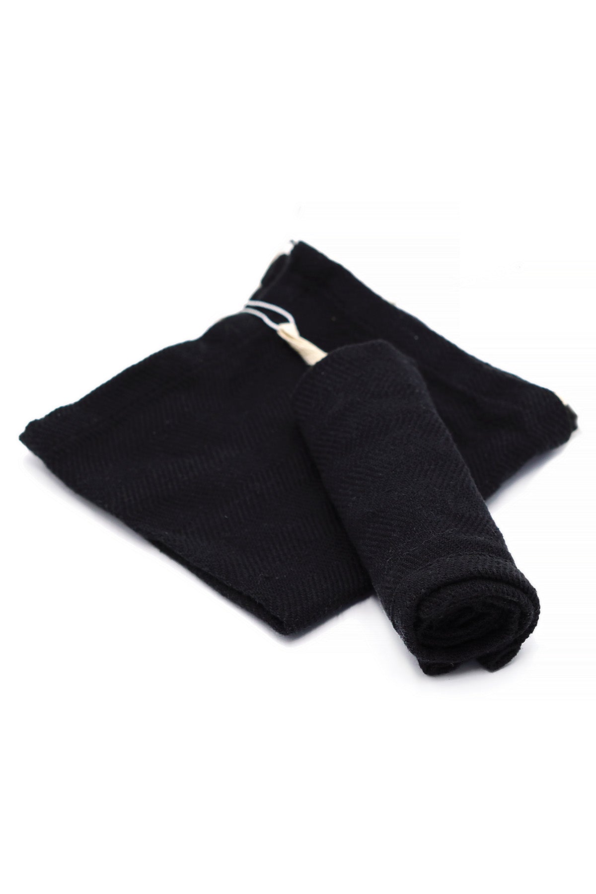 TWO Turkish Cotton face clothes with a white background